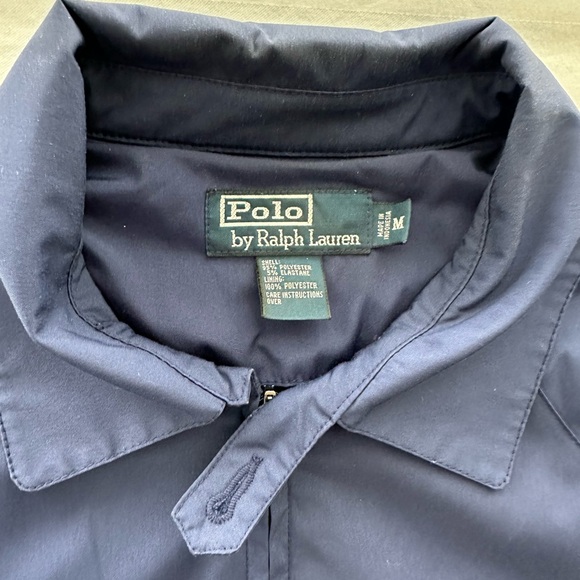 Polo Ralph Lauren Jacket Navy Blue Size Medium like new. Rarely Worn - Picture 5 of 7
